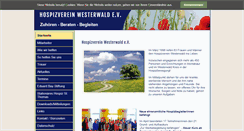 Desktop Screenshot of hospiz-westerwald.de